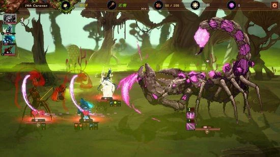 回合制類Rogue探索遊戲《沙行者》STEAM 中文版