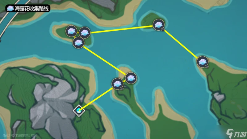 原神  龍女妙變  希格雯 角色材料全收集攻略