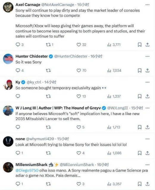 Xbox回應《黑神話》延期引玩家熱議：索尼買獨占？