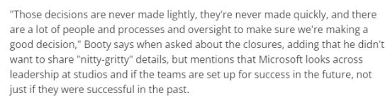 Xbox高管談Tango團隊關停 暗示與三上真司離職有關