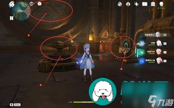 原神梅洛彼得堡廢棄生產區轉盤怎麼解密-原神梅洛彼得堡廢棄生產區轉盤解密方法