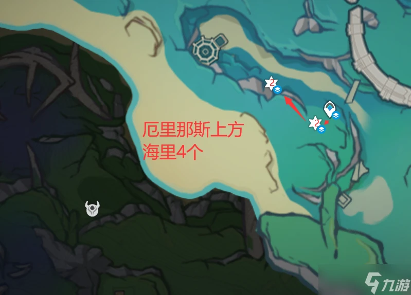 原神 V4.7攻略   希格雯突破材料   海露花採集 水下部分