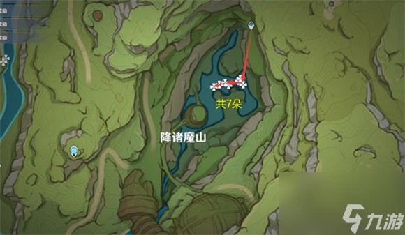 原神月蓮在哪裡分布圖 原神月蓮採集路線推薦