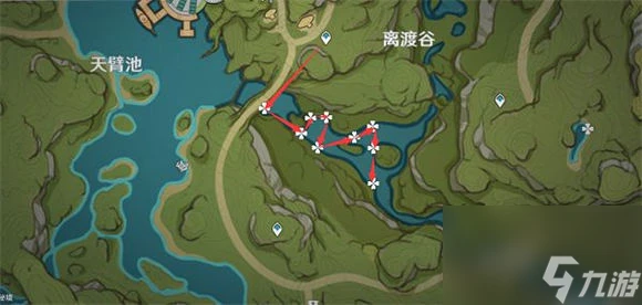 原神月蓮在哪裡分布圖 原神月蓮採集路線推薦