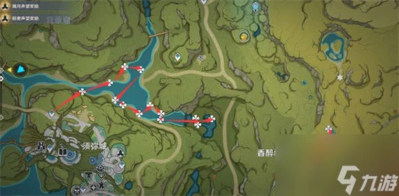 原神月蓮在哪裡分布圖 原神月蓮採集路線推薦