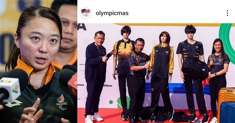 大馬奧運會隊服被吐糟老土　楊巧雙：奧理會負責設計非青體部