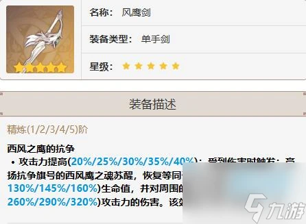 原神班尼特武器詳情介紹-原神班尼特武器推薦