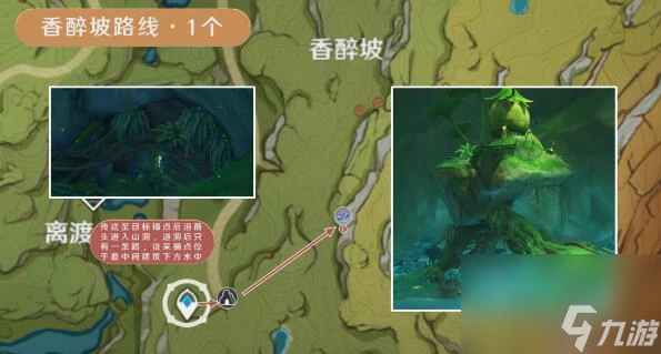 原神樹王聖體菇採摘路線詳細介紹-原神樹王聖體菇採摘路線