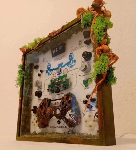 極具創意！玩家將廢棄PS4手柄製成《TLOU2》藝術品