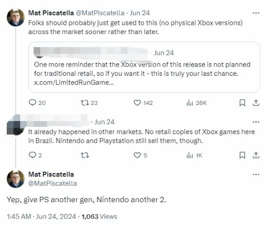 分析師：Xbox下世代有望全數字化 索尼老任緊隨其後