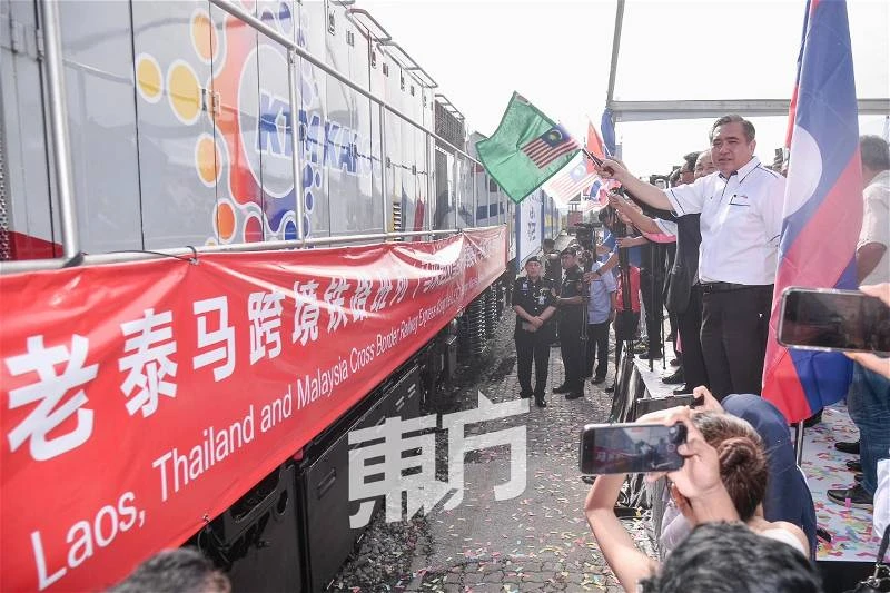 新通道中寮泰馬跨境鐵路　KTMB東協特快列車正式發車