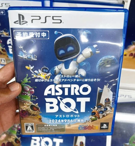 《宇宙機器人》實體盤曝光:遊戲大小66GB 是前作6倍