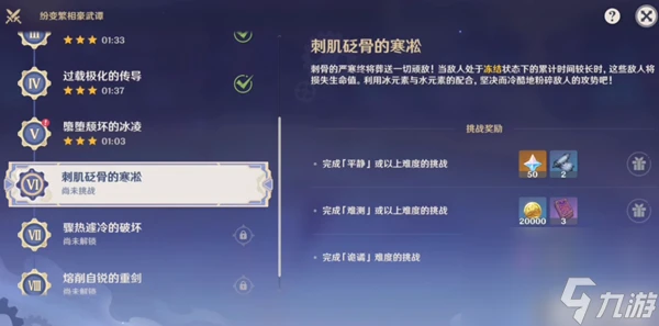 原神紛變繁相豪武譚第六關怎麼過