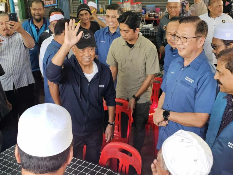 【雙溪峇甲補選】慕尤丁促選民支持國盟　向布城發出不滿警示