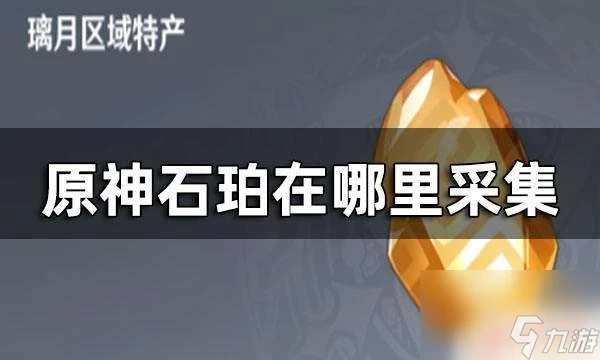 原神石珀採集地點圖 石珀在哪裡採集原神