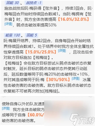 崩壞星穹鐵道阮梅技能機制解析