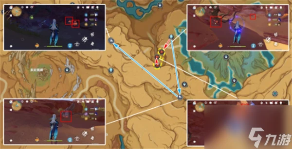 《原神》萬相石全方位採集路線介紹