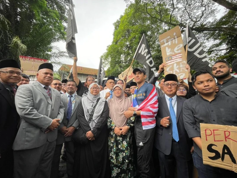 4天長跑200公里　賽沙迪今早抵達國會大廈 