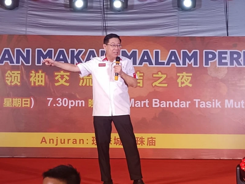 【雙溪峇甲補選】林冠英：若選民不出來投票　就是間接投給反對黨