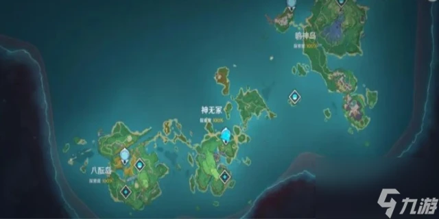 原神稻妻地圖怎麼開