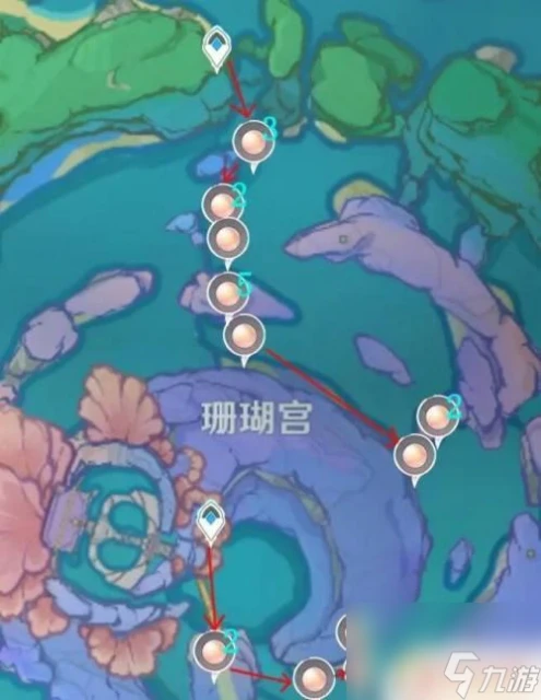 珊瑚真珠在哪裡圖 原神珊瑚珍珠在哪裡分布圖獲取方法