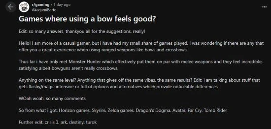 來點復古射擊體驗!玩家熱議哪款遊戲弓箭手感很好?