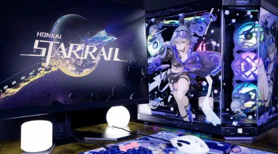 《崩鐵》銀狼定製海景房中塔機箱超酷！售價約2181元