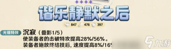 《崩壞 星穹鐵道》諧樂靜默之後搭配及強度解析