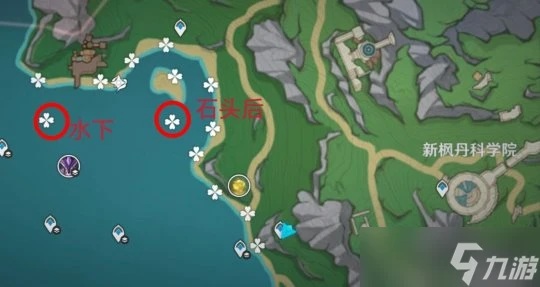 原神 V4.7攻略   幽光星星採集路線