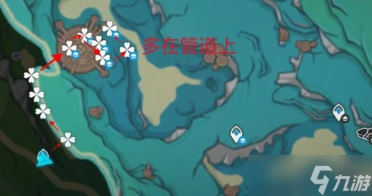 原神 V4.7攻略   幽光星星採集路線