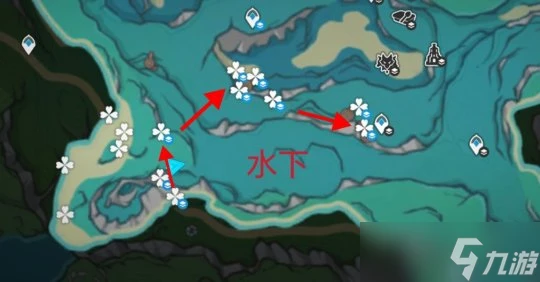 原神 V4.7攻略   幽光星星採集路線