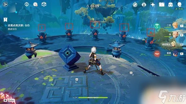 原神真君五個火柱 原神留雲任務火柱激活順序