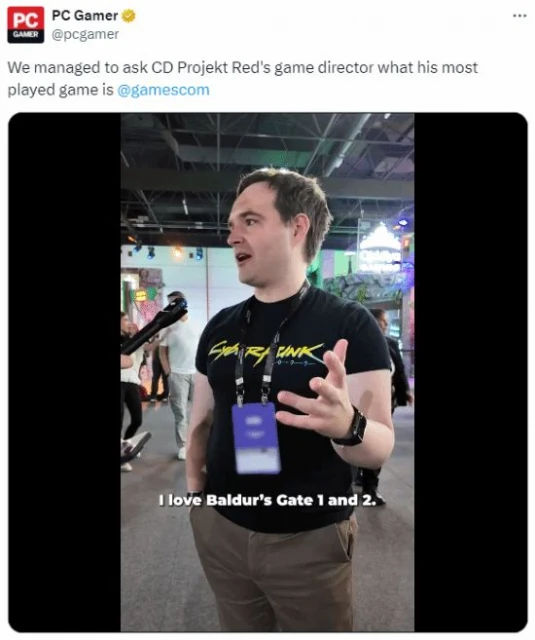 《2077》任務總監:《博德2》激發了我製作遊戲的慾望