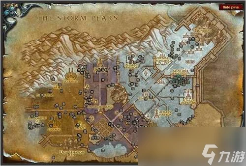 魔獸世界諾森德礦點在哪裡