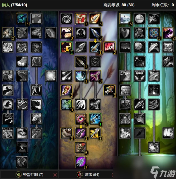 魔獸世界wlk射擊獵輸出天賦怎麼選