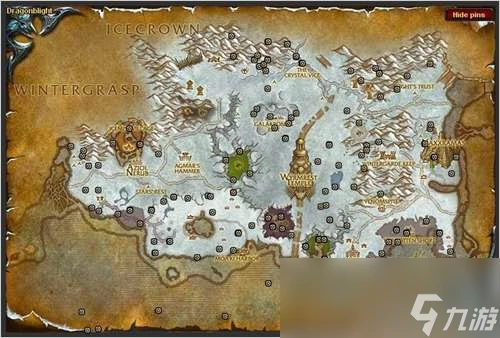 魔獸世界諾森德礦點在哪裡