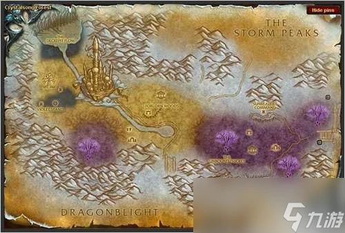 魔獸世界諾森德礦點在哪裡