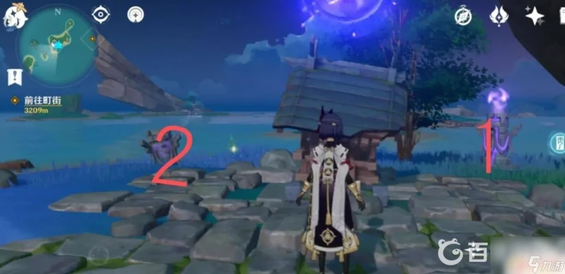 原神海祗島雷柱 原神2.8海祗島雷柱子點亮順序圖解