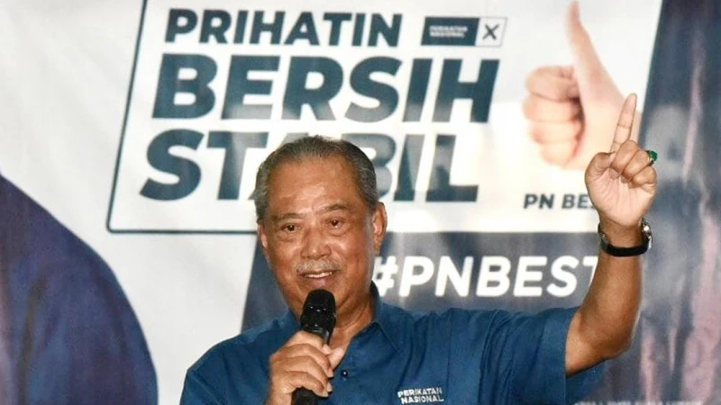 【雙溪峇甲補選】國盟守土成功　慕尤丁：證明人民拒絕安華政府