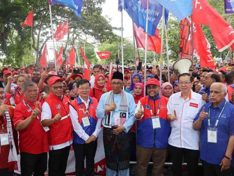 【雙溪峇甲補選】國盟「綠潮」不退反漲　馬來選票未回流希盟