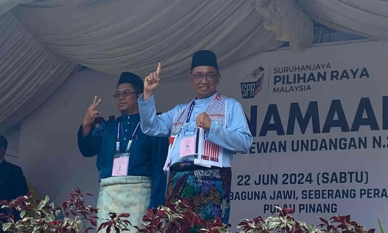 【雙溪峇甲補選】國盟「綠潮」不退反漲　馬來選票未回流希盟