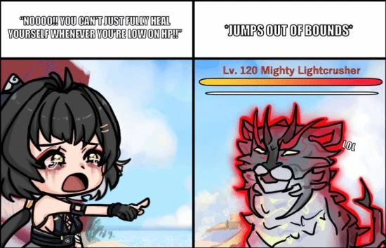 老外被《鳴潮》踏光之威打破防 玩家:誰家老虎射飛彈?