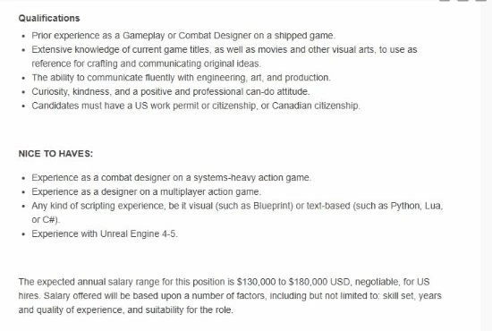 招聘信息暗示 《巫師》衍生作將是多人動作遊戲