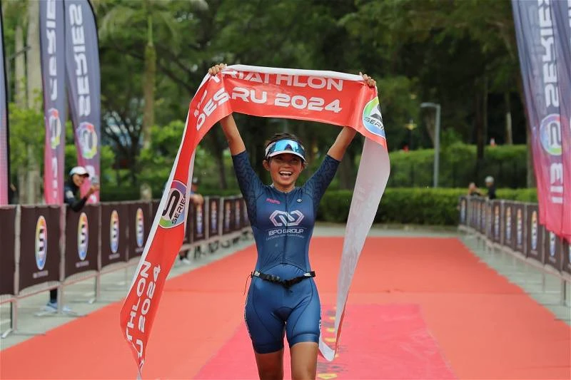 完成迪沙魯鐵人三項　賽沙迪獲中青年組第3名