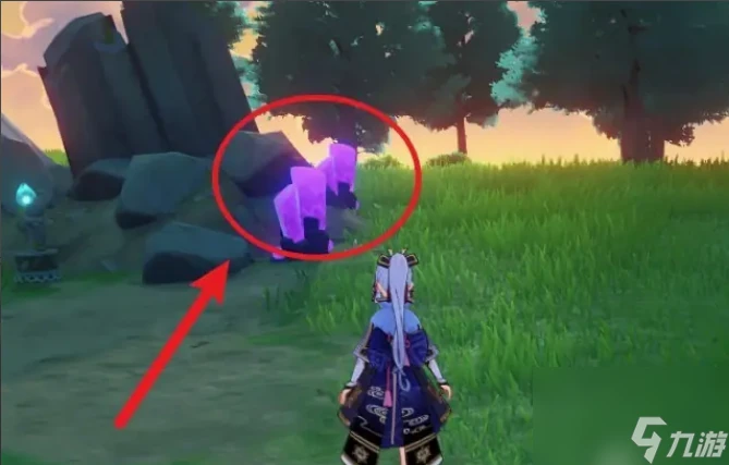 原神紫色的礦石要怎麼打掉 原神紫色的礦石採集方法介紹