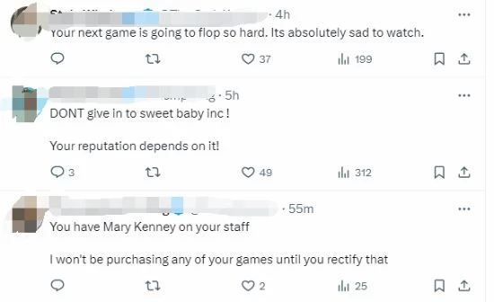 SweetBaby知名粉頭加入CDPR 大量玩家表示強烈抗議