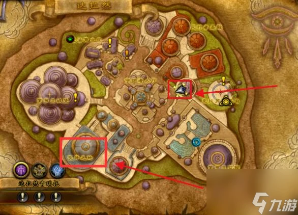 魔獸世界達拉然戰場軍需官在哪裡