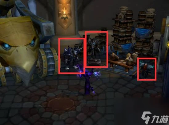 魔獸世界達拉然戰場軍需官在哪裡