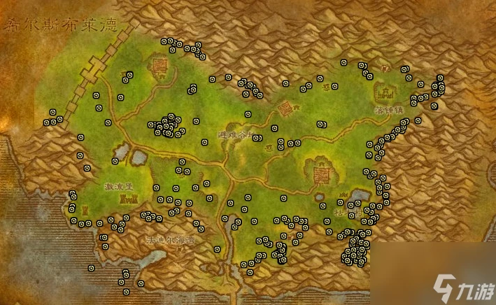 魔獸世界阿拉希高地秘銀礦點在哪裡介紹