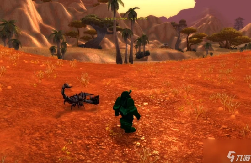魔獸世界plus貧瘠之地蠍子在哪裡